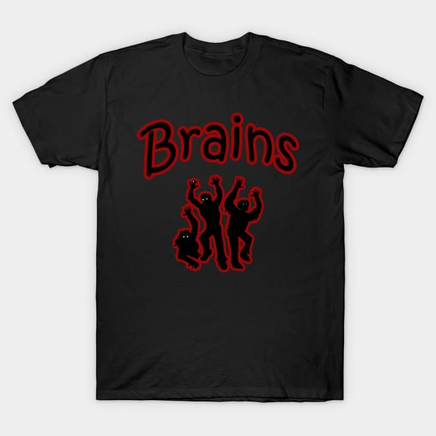 brains T-Shirt by carismashop